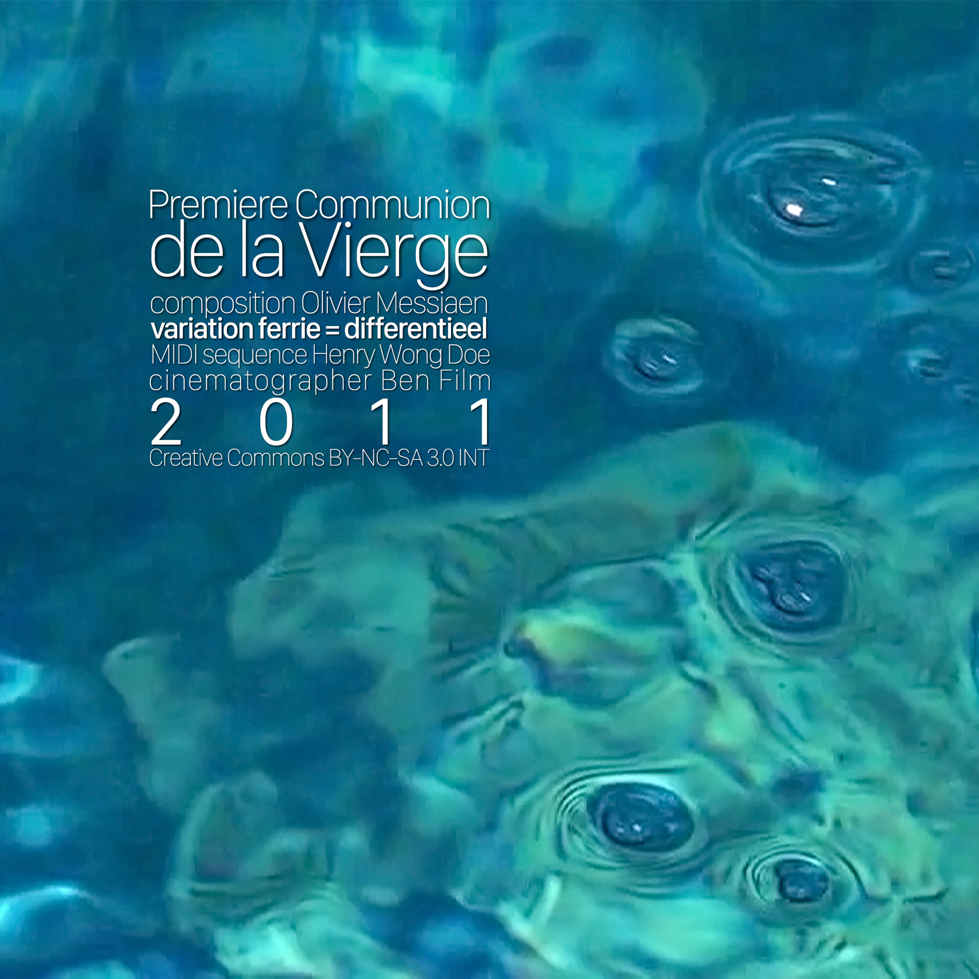 Premiere Communion  de la Vierge  Olivier Messiaen