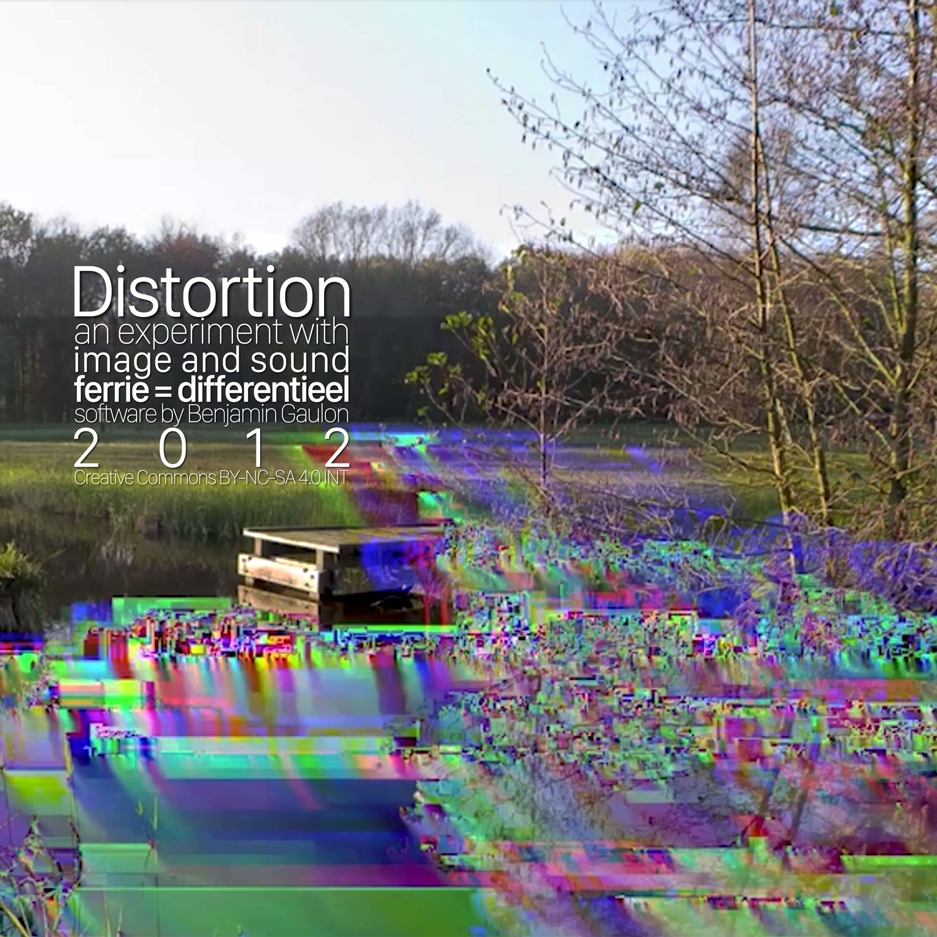 Distortion  een experiment  in beeld en geluid