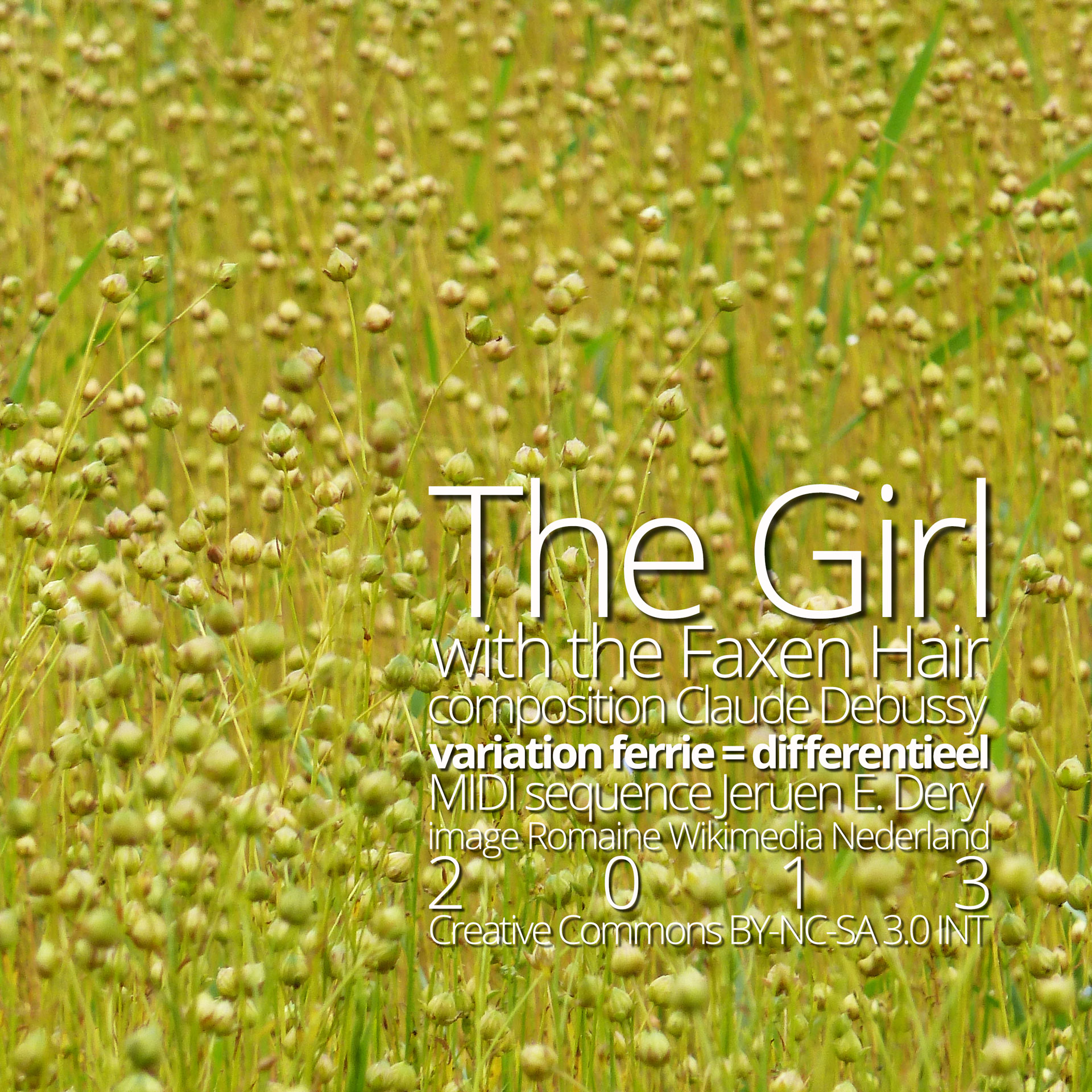 The Girl with the Flaxen Hair  een variatie  Claude Debussy