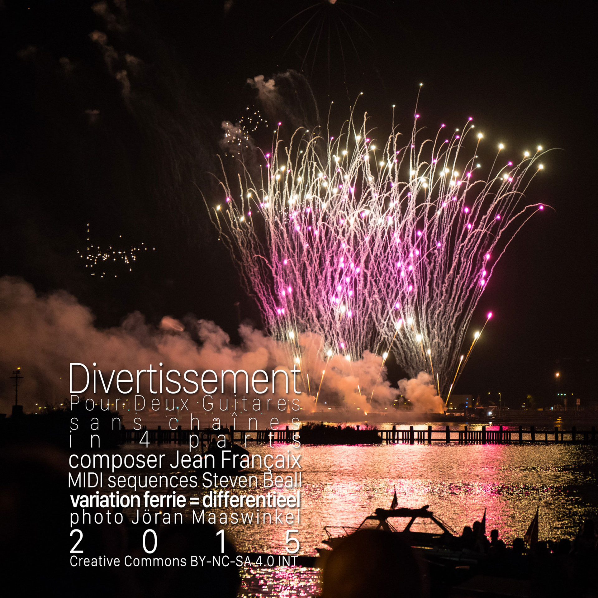 Divertissement  4 delen van vermaak  Jean Françaix