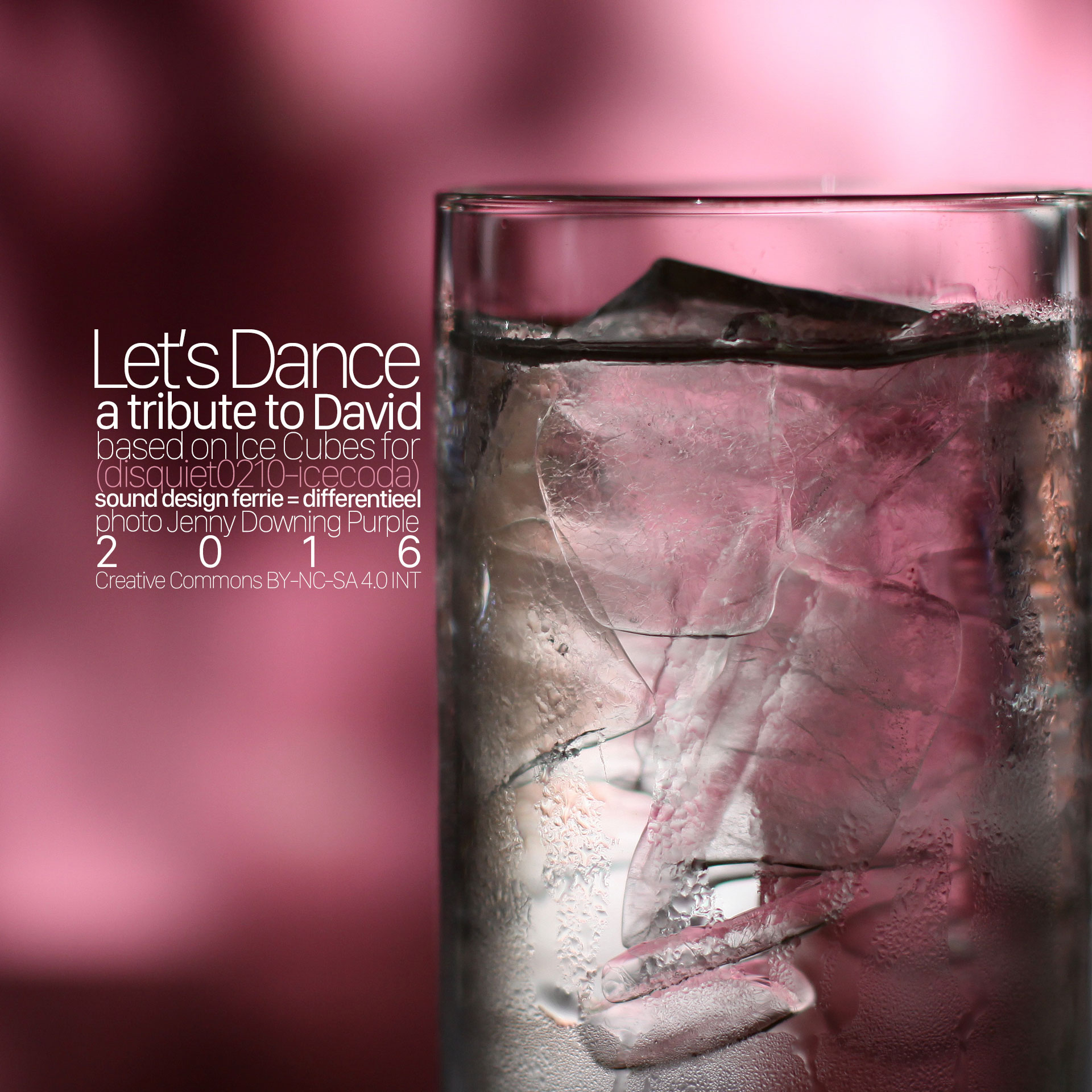 Let’s Dance  a tribute to David  sound design