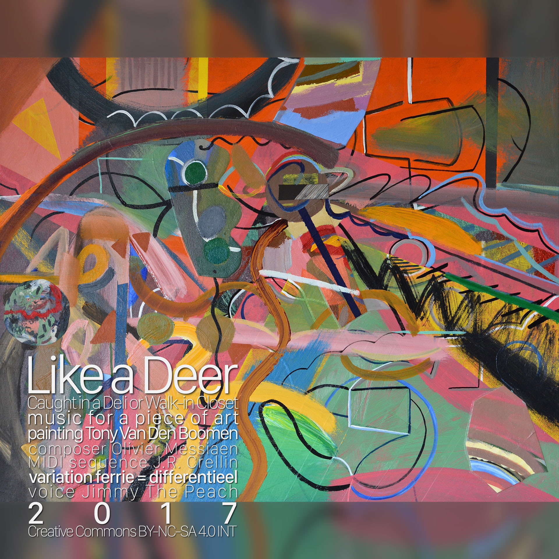 Like a Deer  Caught in a Deli or Walk-in Closet  Tony van den Boomen