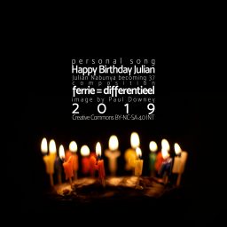 Happy Birthday Julian <br /> een muzikaal kadootje